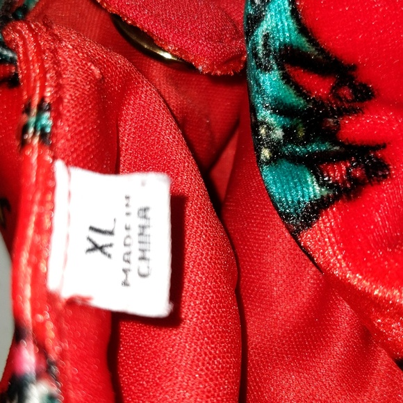 Unbranded Women's Size XL Christmas Theme Romper Overalls w/Pockets - Picture 9 of 10